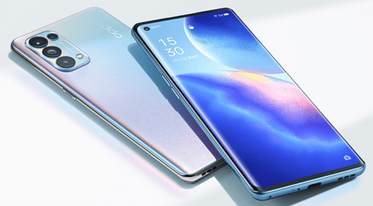 OPPO Reno5亮相：6400万四摄摄素头