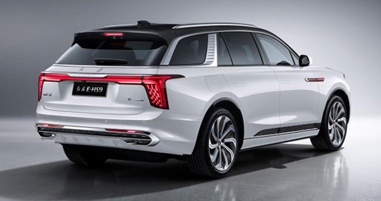 红旗首款纯电动大中型SUV：E-HS9上市 顶配75万元