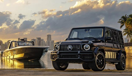 梅赛德斯AMG G 63Cigarette Edition车型官图发布！AMG暗夜车身套装