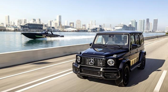 梅赛德斯AMG G 63Cigarette Edition车型官图发布！AMG暗夜车身套装