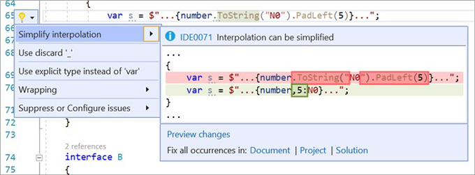 Visual Studio 2019 16.5发布:.NET 移动开发、生产力、简化插值