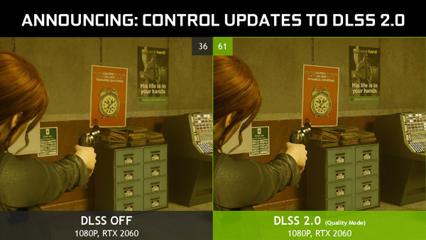 NVIDIA发布新一代AI抗锯齿DLSS 2.0：图质性能提升75％