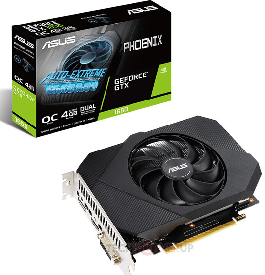 华硕发布全新ITX规格GDDR6显存版GTX 1650显卡:80mm风扇散热