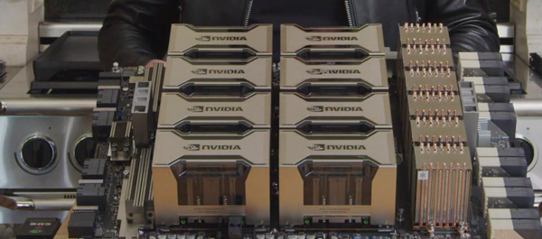 NVIDIA发布全新安培架构DGX A100个人超算：八路GPU、双路AMD 64核心