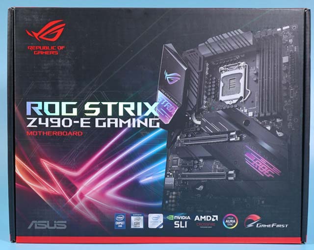 Intel十代酷睿CPU座驾！华硕ROG STRIX Z490-E GAMING电竞主板图赏