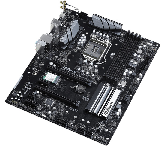 取消24Pin电源接口！华擎推出首款ATX12VO电源标准的Z490主板Z490 Phantom Gaming 4SR