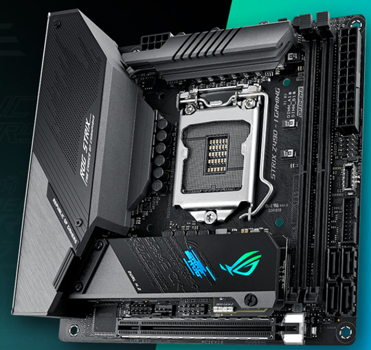 双M.2接口！华硕推出ROG Z490-I Gaming小主板:板载Wi-Fi 6无线网卡