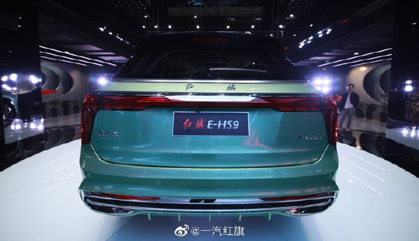 红旗全新豪华旗舰纯电动SUV车型E-HS9全球首秀