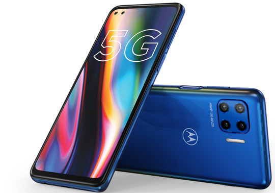 摩托罗拉首款双打孔带鱼屏5G手机Moto G 5G Plus发布:骁龙765G+90Hz刷新率