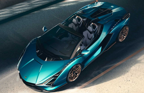 兰博基尼Sian敞篷版发布：搭载6.5L V12发动机＋48V轻混系统
