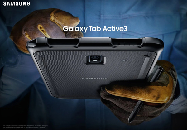 三星Galaxy Tab Active 3平板电脑发布：IP68防水、可拆卸式电池、S pen加持