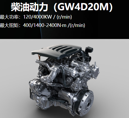 2.0T+8AT！长城炮乘用/商用皮卡柴油版9月12日上市