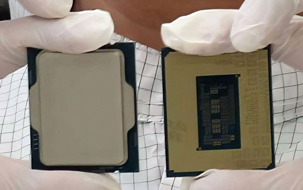 Intel官方首次展示12代酷睿处理器实物照片：媲美台积电7nm