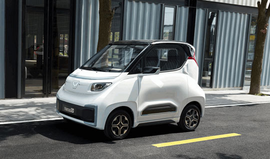 售价2万？五菱Nano EV车型官图发布：缩小版宏光MINI EV