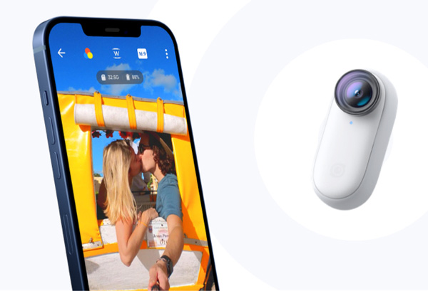 Insta360影石发布拇指大小防抖相机GO 2：仅重26.5g