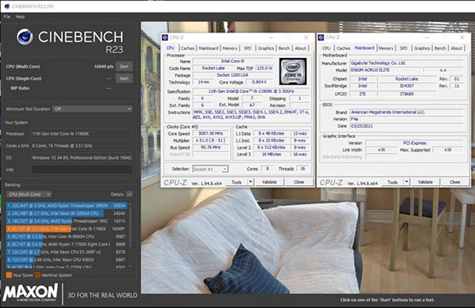 技嘉更新B560主板：i9-11900K超频可达全核5.1GHz