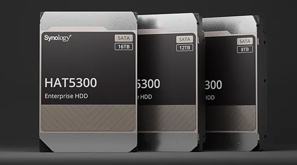 最大16TB！群晖发布3.5寸SATA HDD机械硬盘：比其他品牌快23%