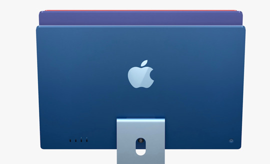 1299美元起！苹果发布全新24英寸M1 iMac：4.5K显示屏，边框更窄