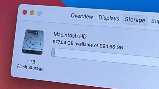 成功破解M1！MacBook扩容至16GB内存、1TB硬盘