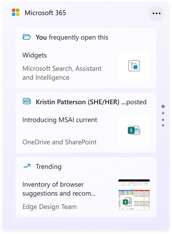 Windows 11最新版：Teams新增更多语言、Microsoft 365小组件