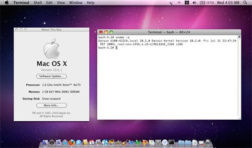 ƻMac OS X 10.6.2 betaָ˶Atom֧