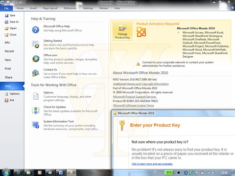 ΢Office2010 Build 4417 °й©ͼ