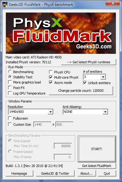 NרPhysXԹFluidMark 1.3.1