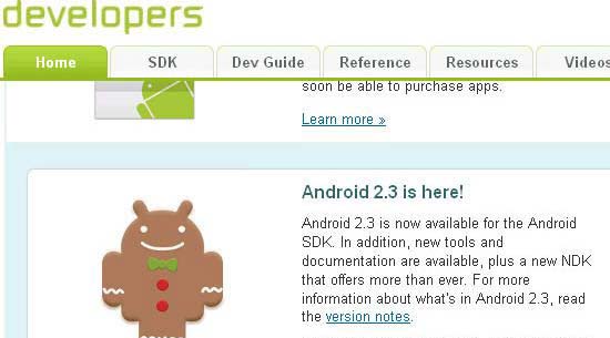 Google Android 2.3ϸ