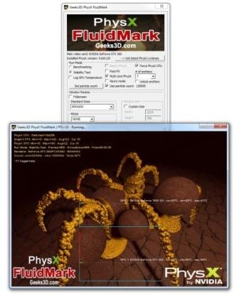 ֶ֧ PhysX FluidMark 1.2.0 