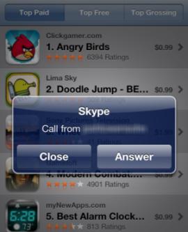 iPhoneƽ̨Skype 2.0.1 ֶ֧