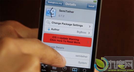 iOS 5越狱工具SemiTether Jailbreak 0.9.1放出：兼容更稳定