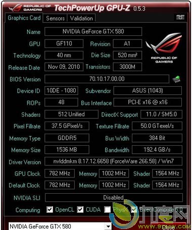 ROGҹرGPU-Z v0.5.3 