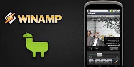 Android平台Winamp 1.1发布 支持中文版