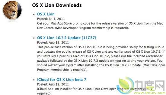 ƻųMac OS X Lion Build 11C37