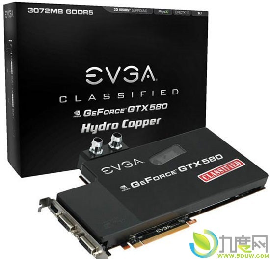 EVGA޼ԿGTX580 Classified ˮͷ