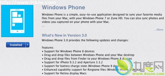 ΢MacWindows Phone 8ͬ3.0