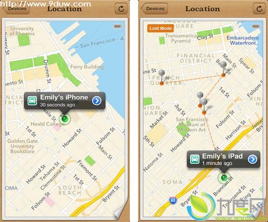 ƻFind My iPhone 2.0.1뵼豸λ