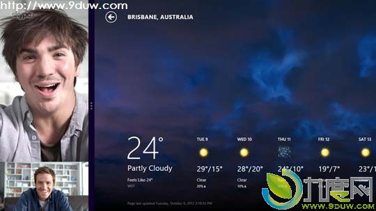 Skype for Windows 8/RTӭ°棺֧Snap view