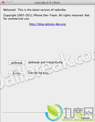 iPhoneԽRedSn0w 0.9.10b5c ޸ڴ浼±
