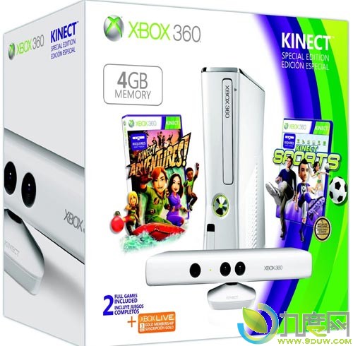 ΢ƳXboxɫر4GB Kinect Family Bundleͥ