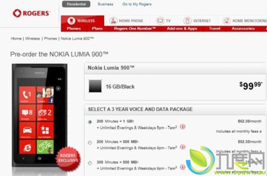 ŵLumia 900ڼôԤ ֧4G LTE