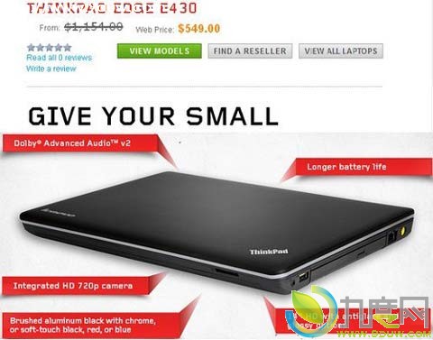 뿪ThinkPad Edge E530E430ʼǱ ۼ549Ԫ