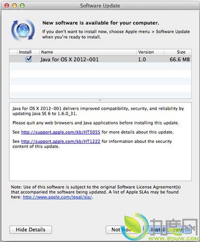 ƻMac OS XJava 1.6.0_31