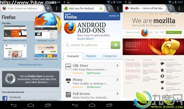 AndroidFirefox 14.0.1