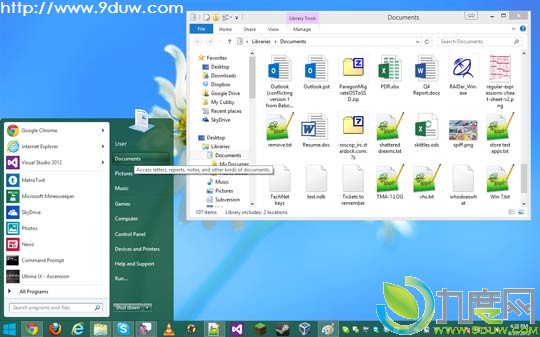 һWindows 8ʼ˵Start8°淢֧Win8 RTM