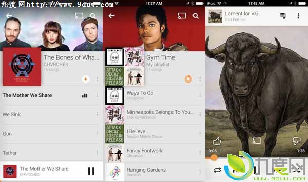 iOSGoogle Play Music