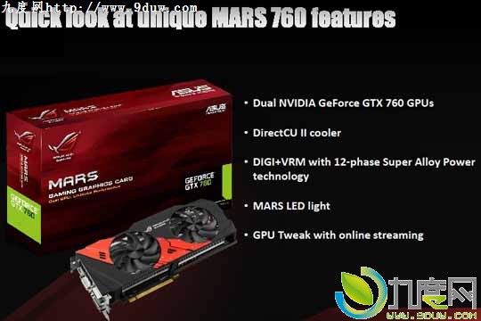 ˶˫GTX 760Կ“ROG MARS760-4GD5”