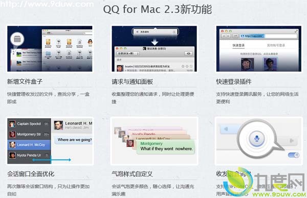 ѶQQ for Mac 2.3ʽ淢ݹշļ