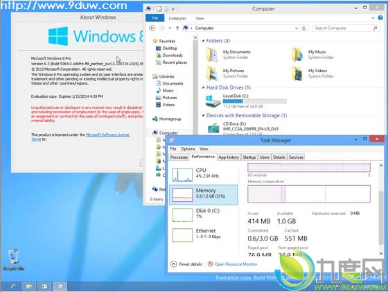 Windows Blue Build 9364ٷй©