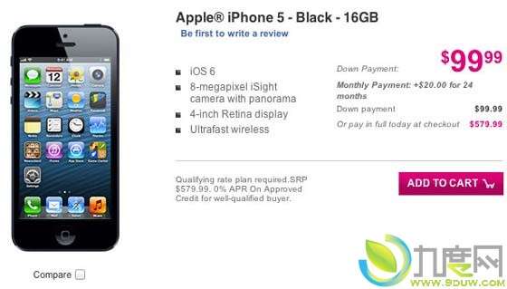 ӪT-MobileiPhone 5Ԥ޺ԼiPhone 5׸99.99